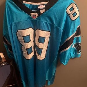 Authentic Blue Steve Smith Panthers Jersey